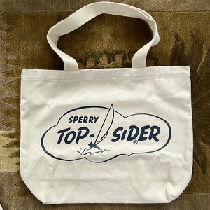 Sperry Top-Sider cotton canvas tote beach bag